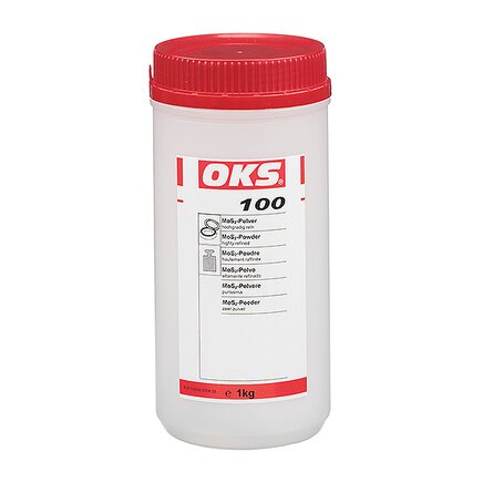 Exemplary representation: OKS 100, MoS2 powder high purity (can)