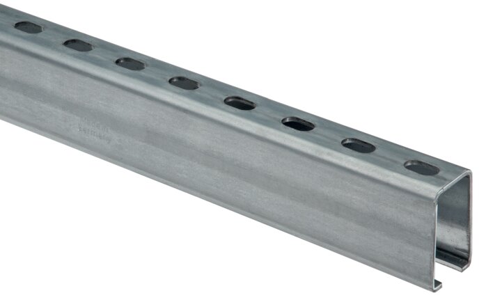 Exemplary representation: Mounting rail (profile type 40/60)